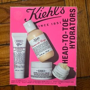 4-Pc. Kiehl's Head-To-Toe Hydrators Skincare Set, Brand New, Never Opened